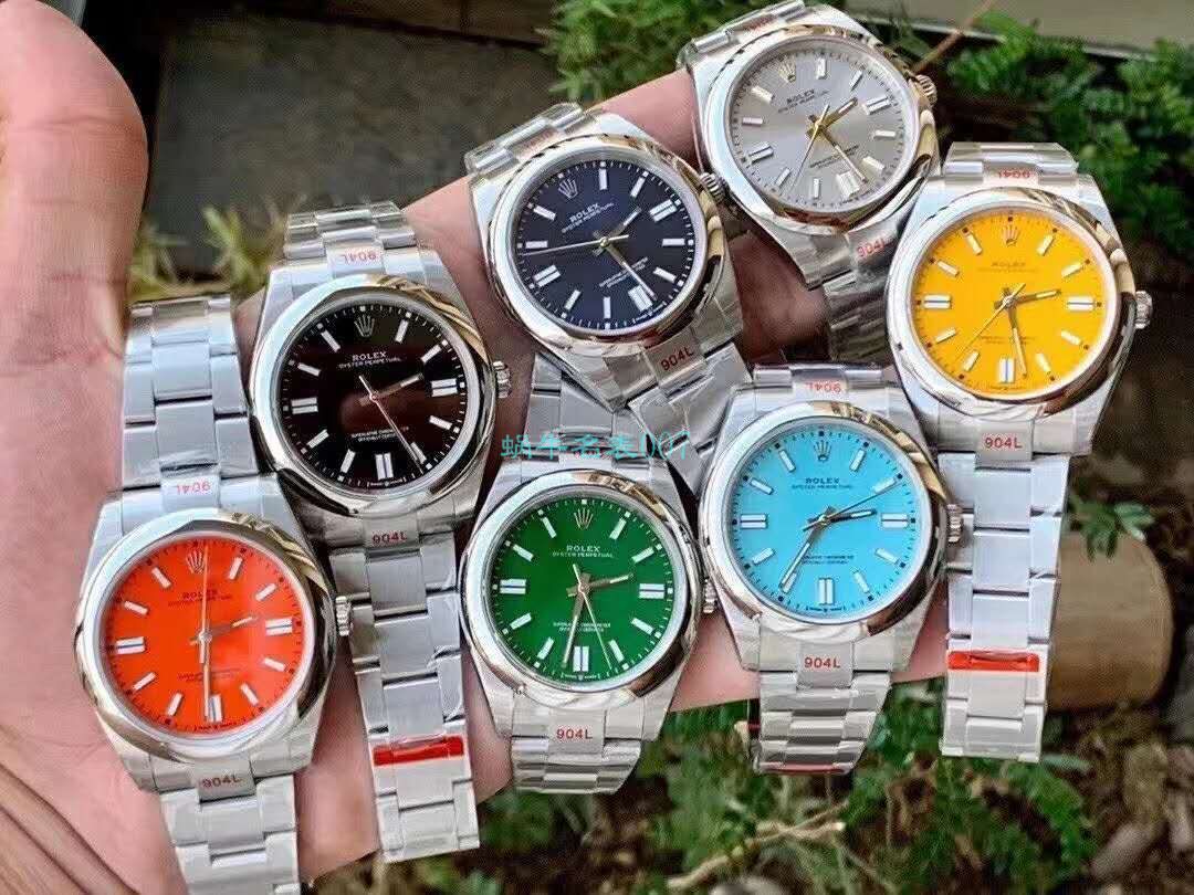 EW Factory 2020新款 Rolex  oyster perpetual 动型41系列1比1 Replica Watches m124300-0007，m124300-0004，m124300-0006 / R673