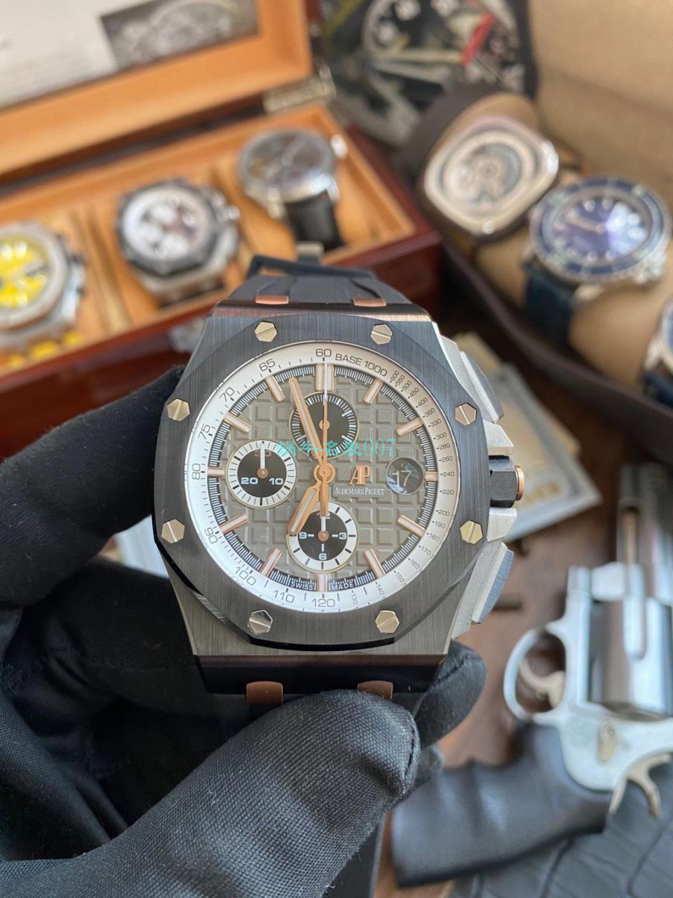 【 Video analysis 】JF Factory Audemars Piguet  Royal Oak Offshore  Replica Copy 柏林勃兰登堡门26415CE.OO.A002CA.01 wrist watches  / AP221