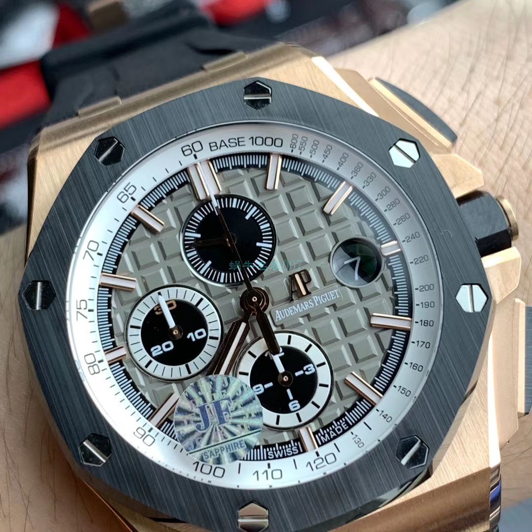 【 Video analysis 】JF Factory Audemars Piguet  Royal Oak Offshore 1比1 Replica Copy  Watches 26416RO.OO.A002CA.01 wrist watches  / AP220
