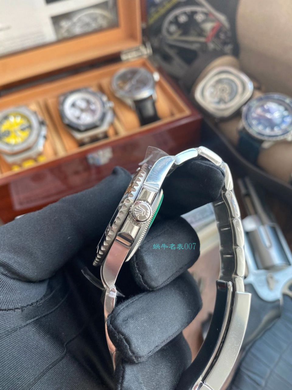 AR Factory  Rolex  Submariner 型1比1 Replica Watches 无日历无历 Submariner 114060-97200 黑盘 wrist watches  / R677