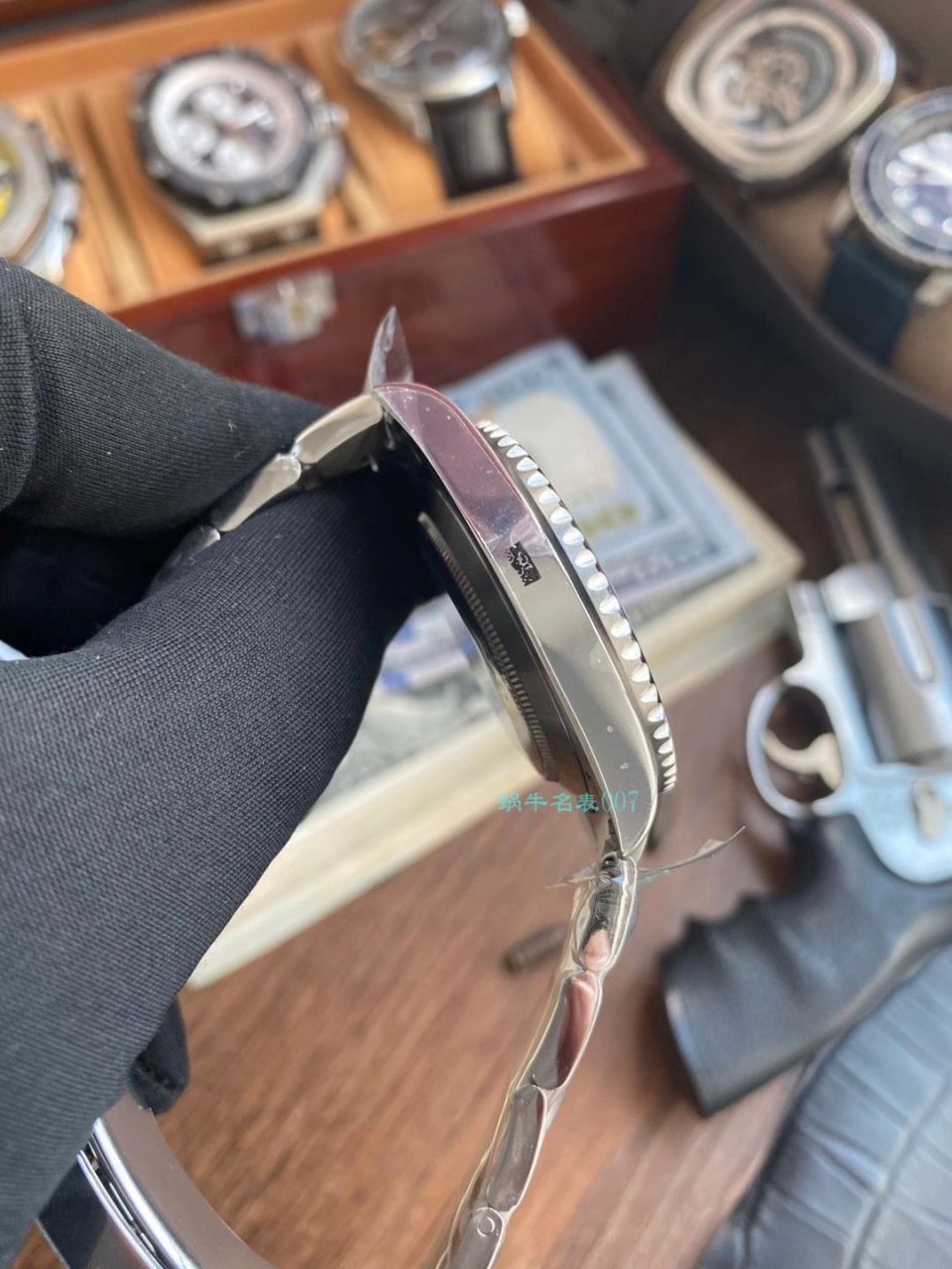 AR Factory  Rolex  Submariner 型1比1 Replica Watches 无日历无历 Submariner 114060-97200 黑盘 wrist watches  / R677