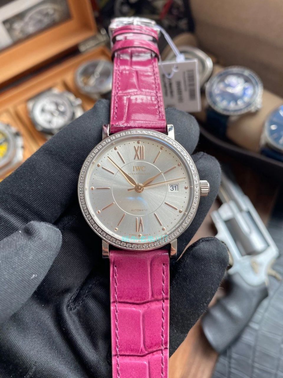 V7 Factory  IWC 柏涛菲诺女装1比1 Replica Copy  Watches IW458112 wrist watches  / WG586