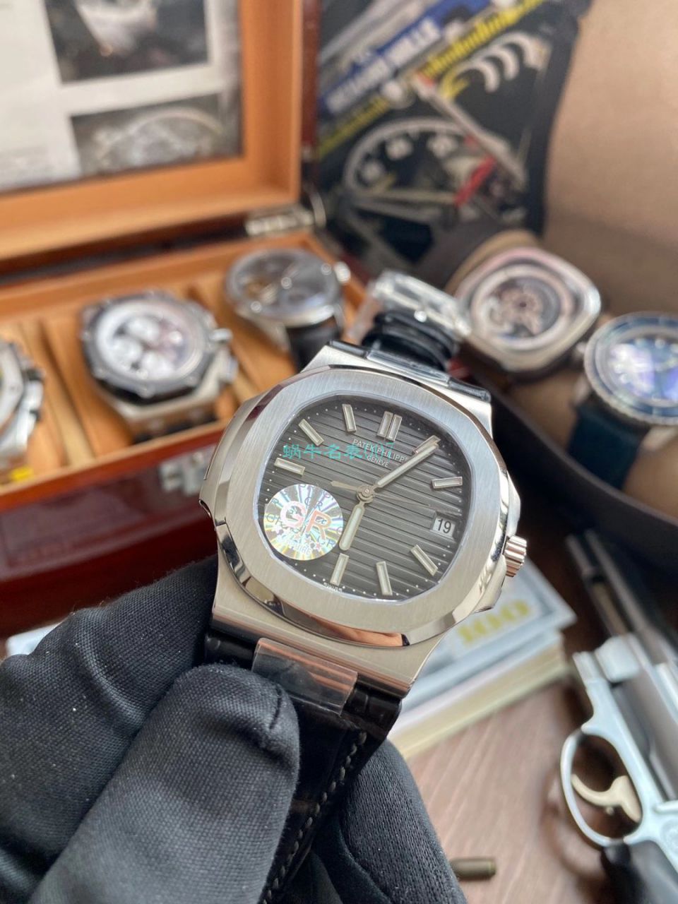 GR Factory V2版本 PATEK PHILIPPE  Nautilus 运动优雅 High quality  Knockoff  Watches 5711/1R-001 wrist watches  / BD351