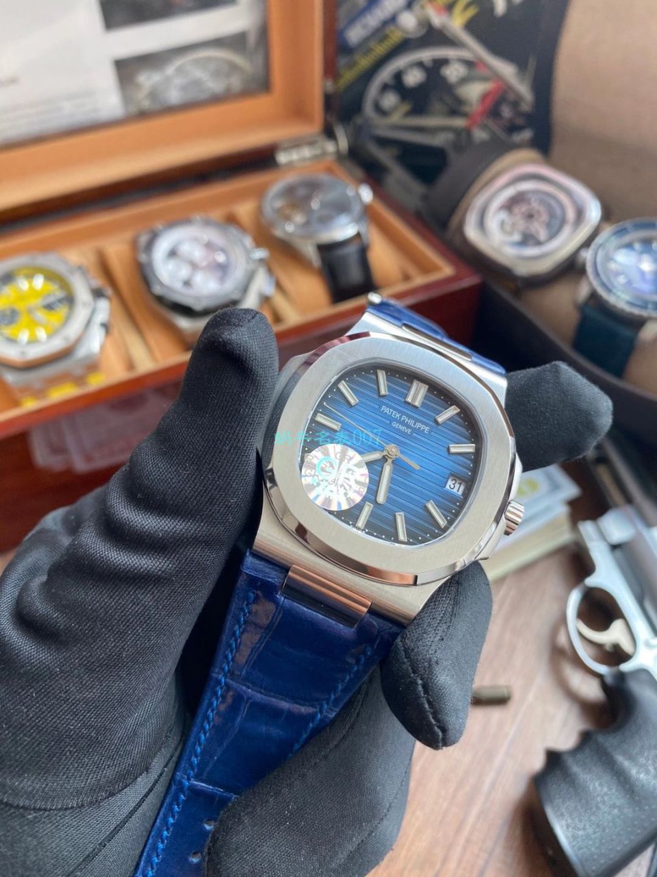 GR Factory V2版本 PATEK PHILIPPE  Nautilus 运动优雅 High quality  Knockoff  Watches 5711/1R-001 wrist watches  / BD351