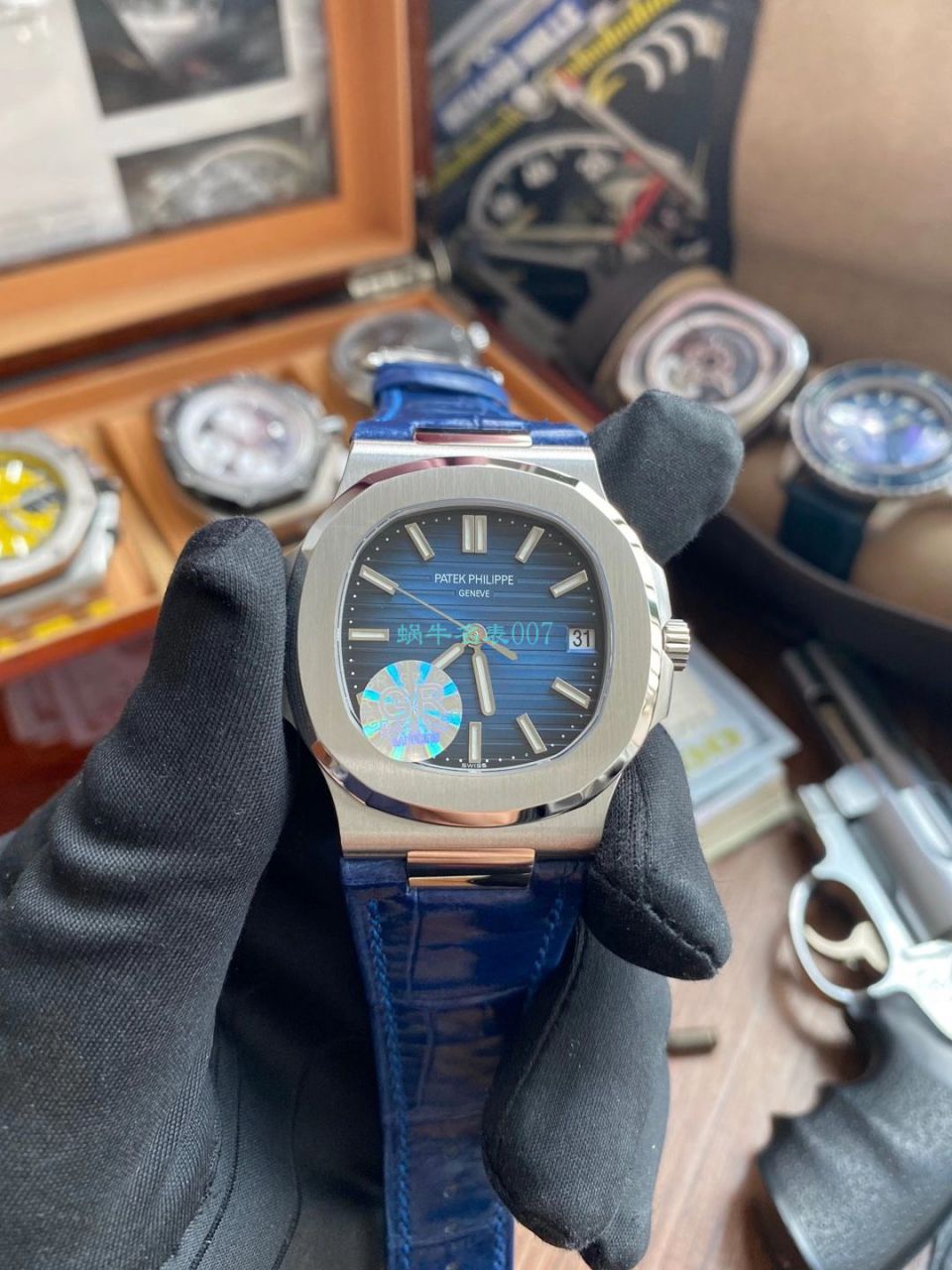GR Factory V2版本 PATEK PHILIPPE  Nautilus 运动优雅 High quality  Knockoff  Watches 5711/1R-001 wrist watches  / BD351
