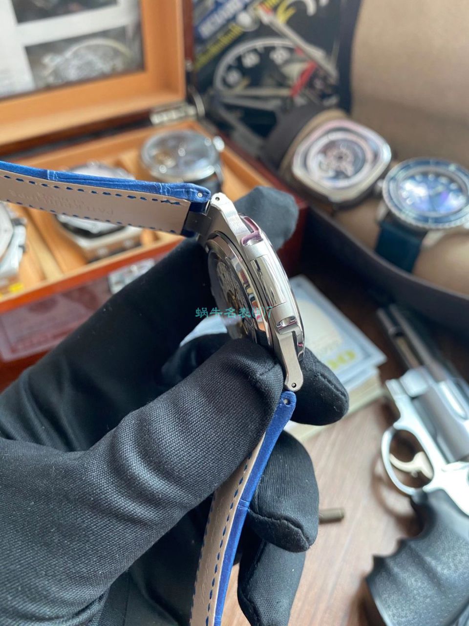 GR Factory V2版本 PATEK PHILIPPE  Nautilus 运动优雅 High quality  Knockoff  Watches 5711/1R-001 wrist watches  / BD351