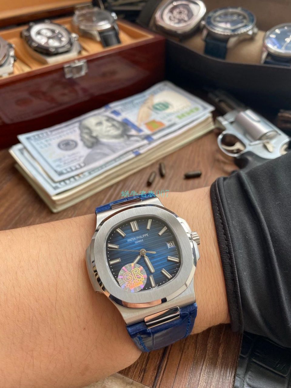 GR Factory V2版本 PATEK PHILIPPE  Nautilus 运动优雅 High quality  Knockoff  Watches 5711/1R-001 wrist watches  / BD351