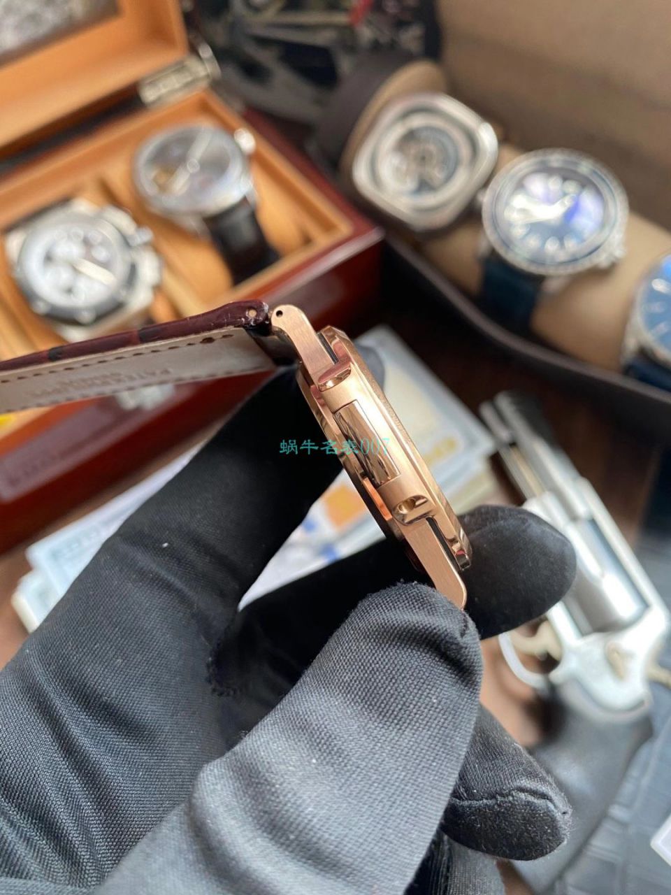 GR Factory V2版本 PATEK PHILIPPE  Nautilus 运动优雅 High quality  Knockoff  Watches 5711/1R-001 wrist watches  / BD351