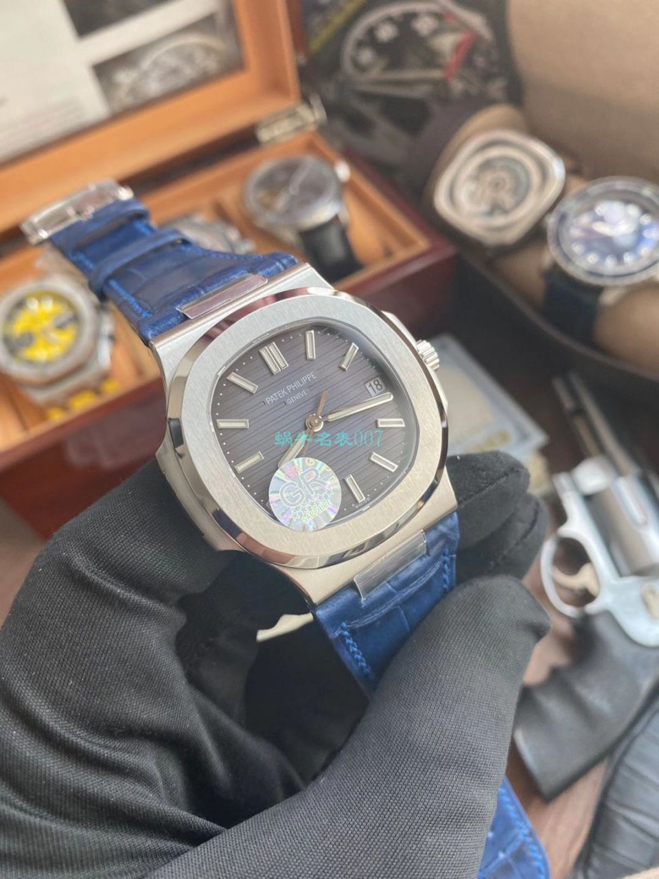 GR Factory V2版本 PATEK PHILIPPE  Nautilus 运动优雅 High quality  Knockoff  Watches 5711/1R-001 wrist watches  / BD351