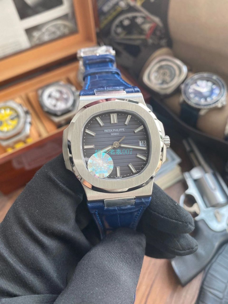 GR Factory V2版本 PATEK PHILIPPE  Nautilus 运动优雅 High quality  Knockoff  Watches 5711/1R-001 wrist watches  / BD351