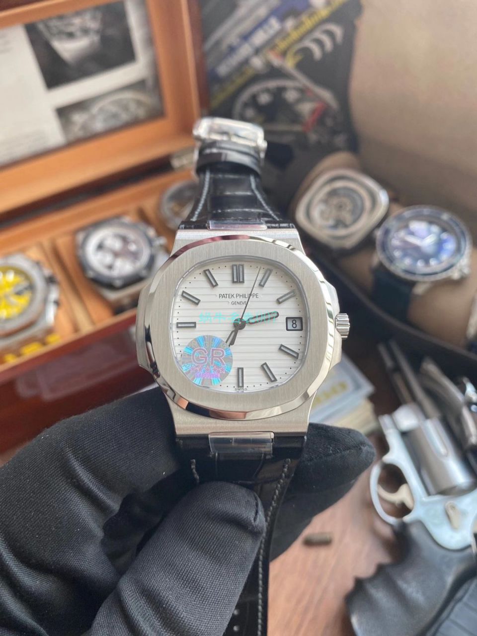 GR Factory V2版本 PATEK PHILIPPE  Nautilus 运动优雅 High quality  Knockoff  Watches 5711/1R-001 wrist watches  / BD351