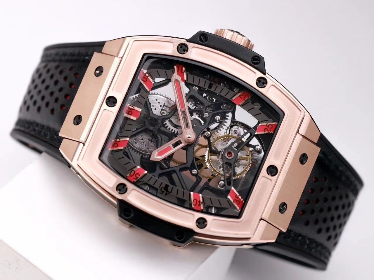 JB Factory  hublot MASTERPIECE  High quality 1比1 Replica  Tourbillon  Watches 906.ND.0129.VR.AES12 / YB107