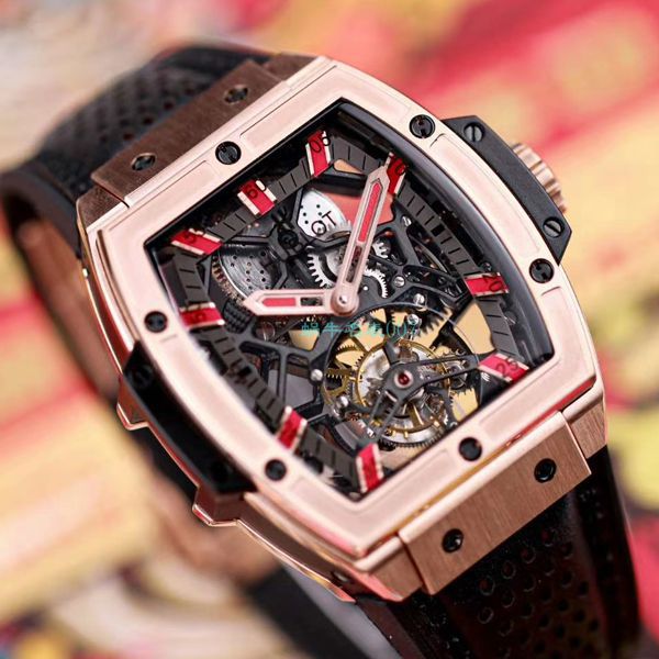 V9 Factory  hublot MASTERPIECE Tourbillon  High quality 1比1 Knockoff  Watches 906.OX.0123.VR.AES13 wrist watches 