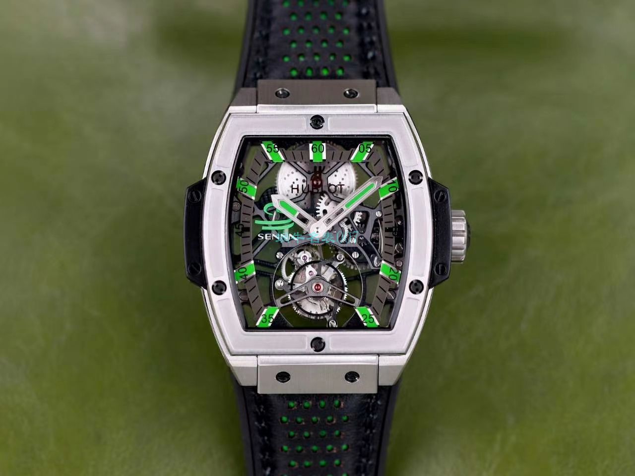 V9 Factory  hublot MASTERPIECE Tourbillon  top 1比1 Replica Watches 906.NX.0129.VR.AES13 wrist watches  / YB109