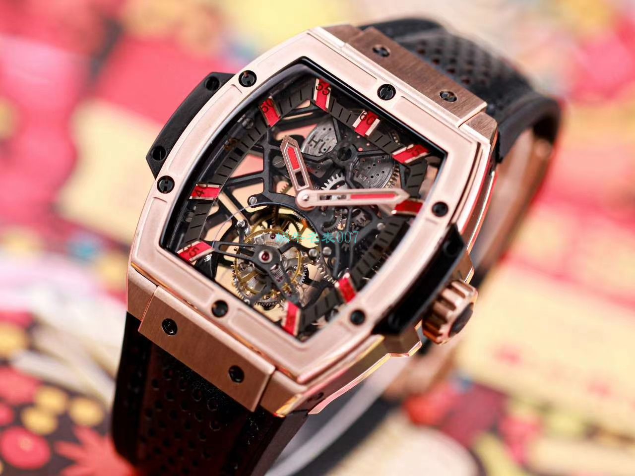 V9 Factory  hublot MASTERPIECE Tourbillon  High quality 1比1 Knockoff  Watches 906.OX.0123.VR.AES13 wrist watches  / YB108