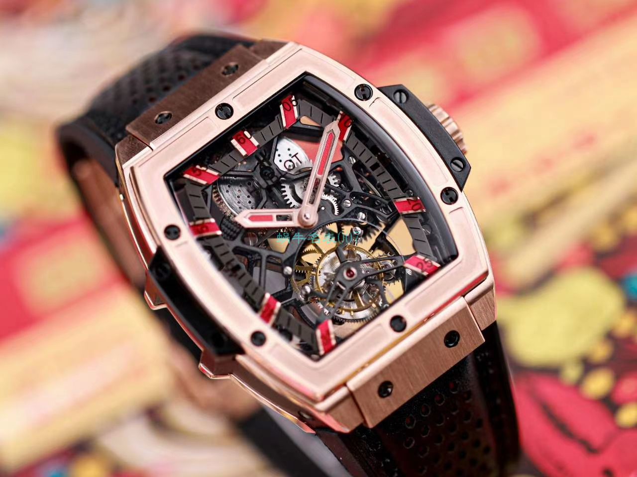 V9 Factory  hublot MASTERPIECE Tourbillon  High quality 1比1 Knockoff  Watches 906.OX.0123.VR.AES13 wrist watches  / YB108