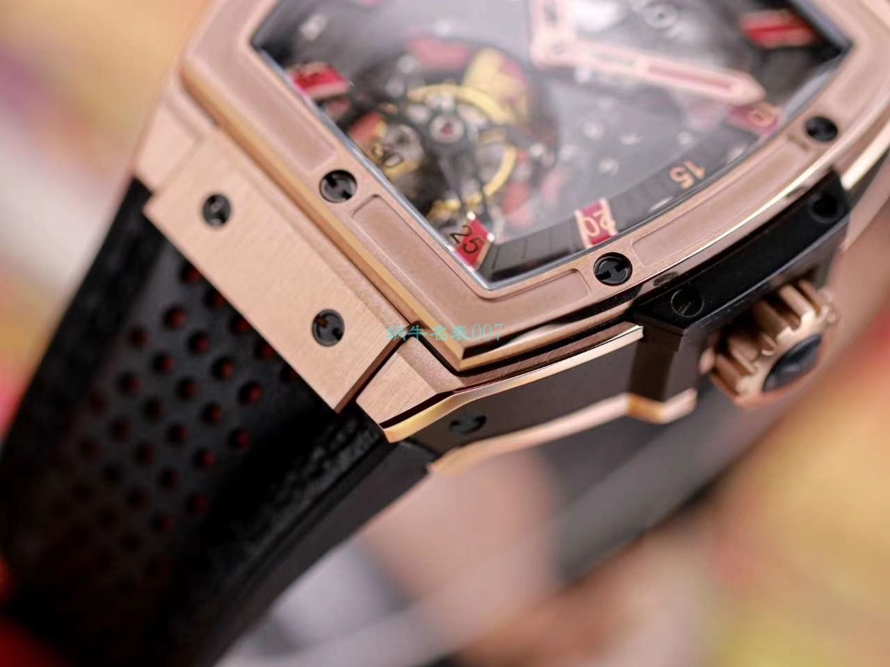V9 Factory  hublot MASTERPIECE Tourbillon  High quality 1比1 Knockoff  Watches 906.OX.0123.VR.AES13 wrist watches  / YB108