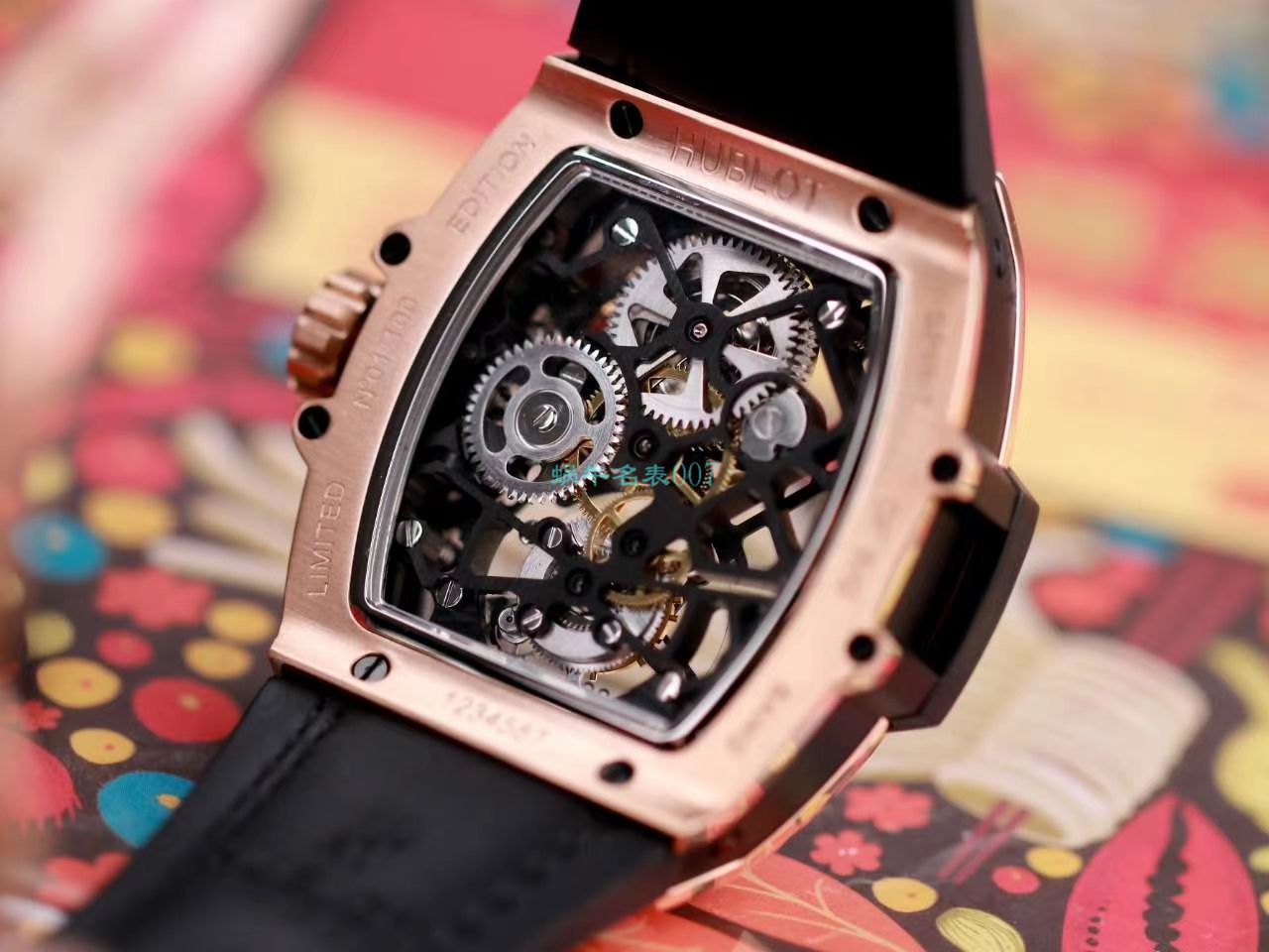 V9 Factory  hublot MASTERPIECE Tourbillon  High quality 1比1 Knockoff  Watches 906.OX.0123.VR.AES13 wrist watches  / YB108