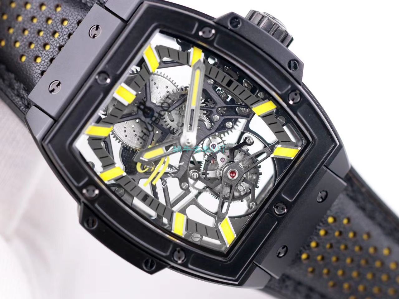 V9 Factory  hublot MASTERPIECE Tourbillon  top 1比1 Replica Watches 906.NX.0129.VR.AES13 wrist watches  / YB109