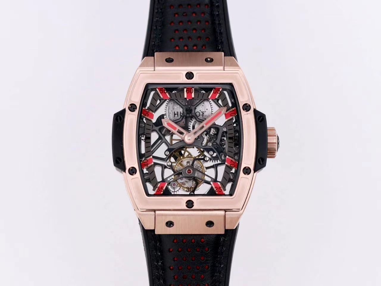 V9 Factory  hublot MASTERPIECE Tourbillon  High quality 1比1 Knockoff  Watches 906.OX.0123.VR.AES13 wrist watches  / YB108