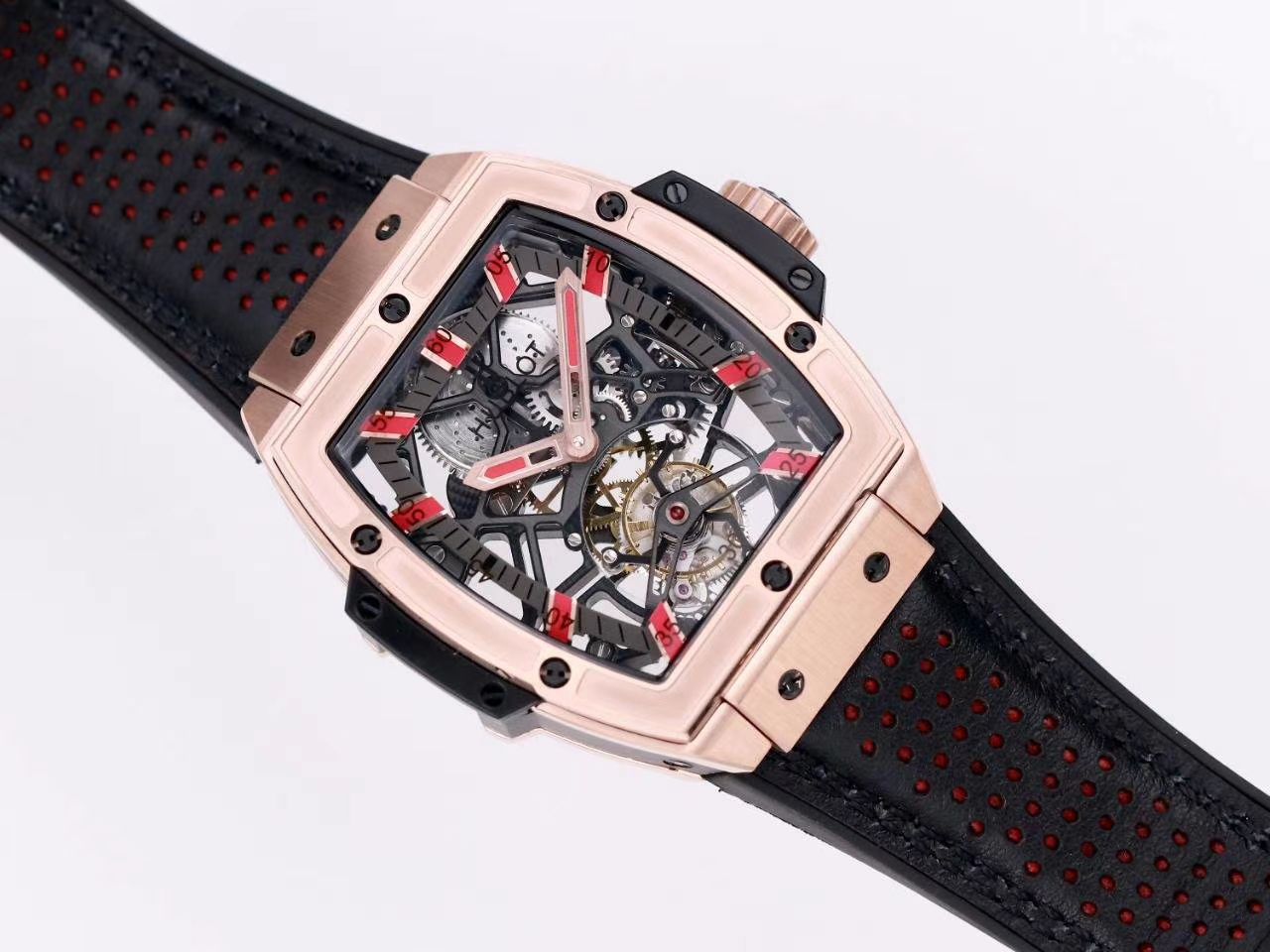 V9 Factory  hublot MASTERPIECE Tourbillon  High quality 1比1 Knockoff  Watches 906.OX.0123.VR.AES13 wrist watches  / YB108