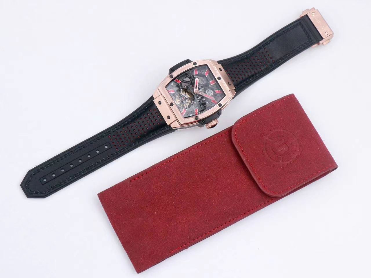 V9 Factory  hublot MASTERPIECE Tourbillon  High quality 1比1 Knockoff  Watches 906.OX.0123.VR.AES13 wrist watches  / YB108