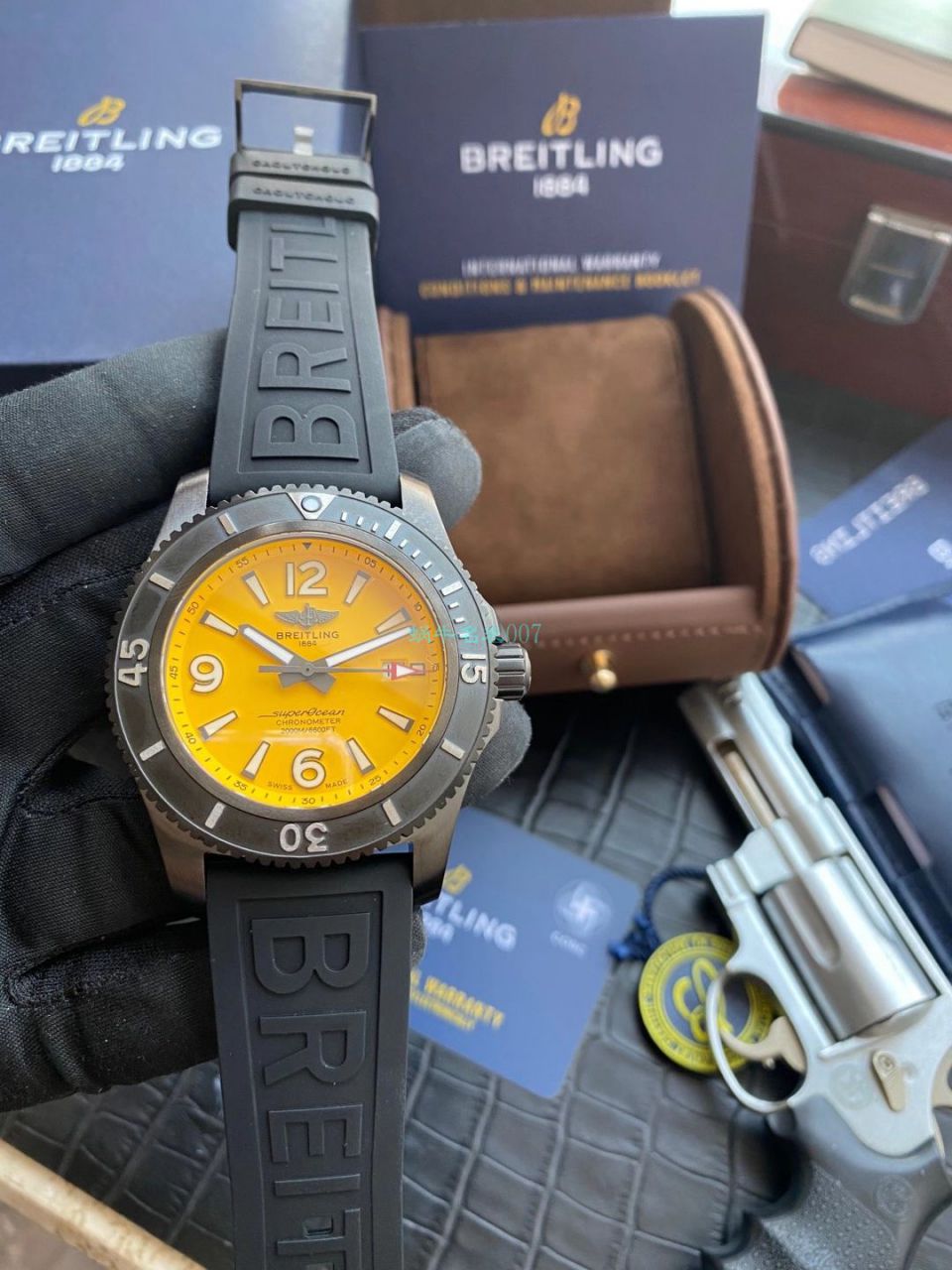 【渠道原单】 Breitling 超级海洋系列M17368D71I1S1 wrist watches  / BL200