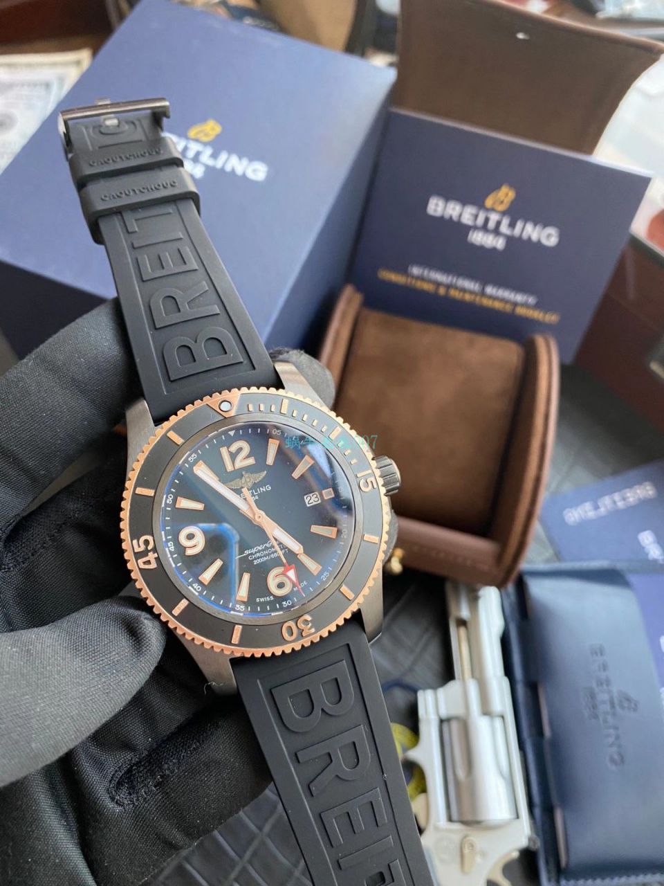  Breitling Breitling渠道原单超级海洋系列U17368221B1S1 wrist watches  / BL201