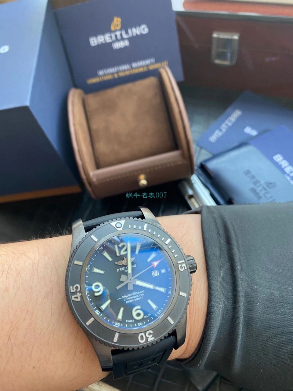 【渠道原单】 Breitling 超级海洋系列M17368D71I1S1 wrist watches  / BL200