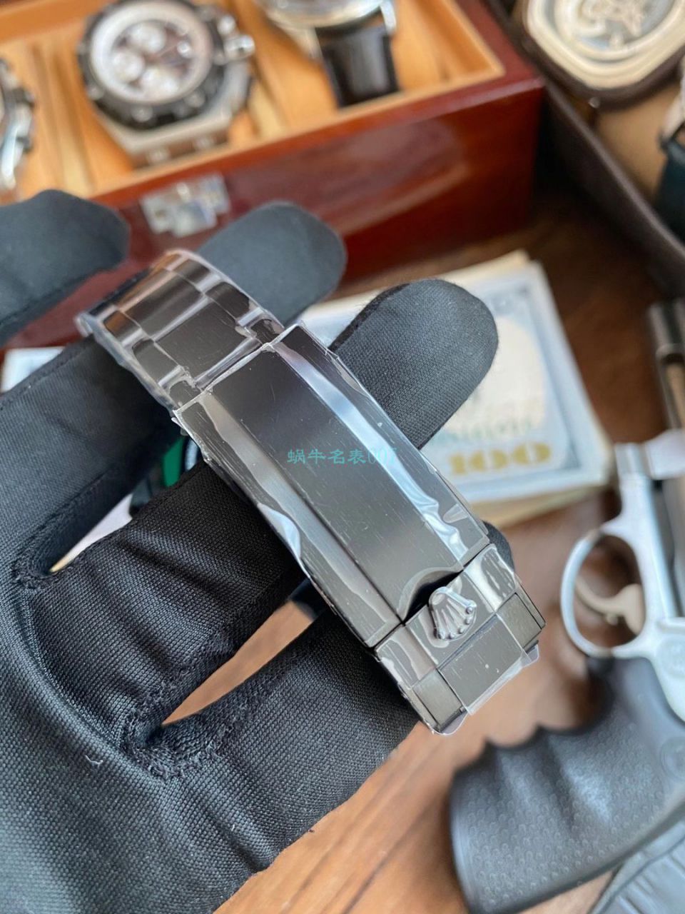 V9 Factory  Rolex 水鬼 top  Replica Watches BLAKEN  SUBMARINER  DATE LV官方同款曜黑改装版 / R670