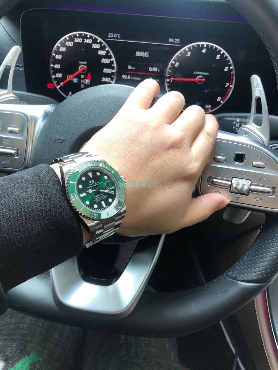 NOOB，N Factory   Rolex  Submariner  Submariner V11版本 Replica Copy 116610LV-97200 Watches  / R661