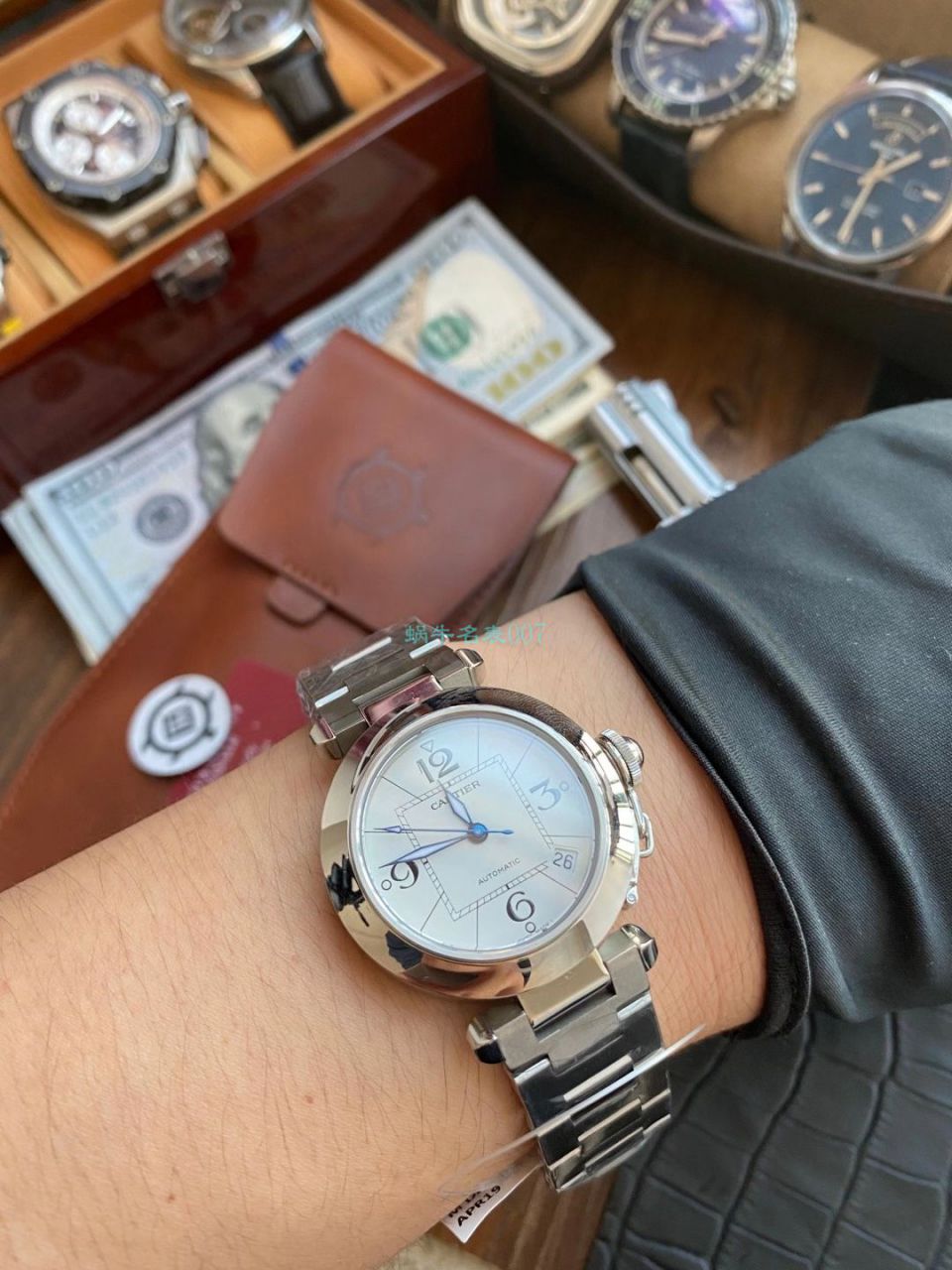 【高品质的 Replica Copy  Watches 】V9 Factory  Cartier  帕莎女表W31074M7，W31075M7，WSPA0013 wrist watches  / K319