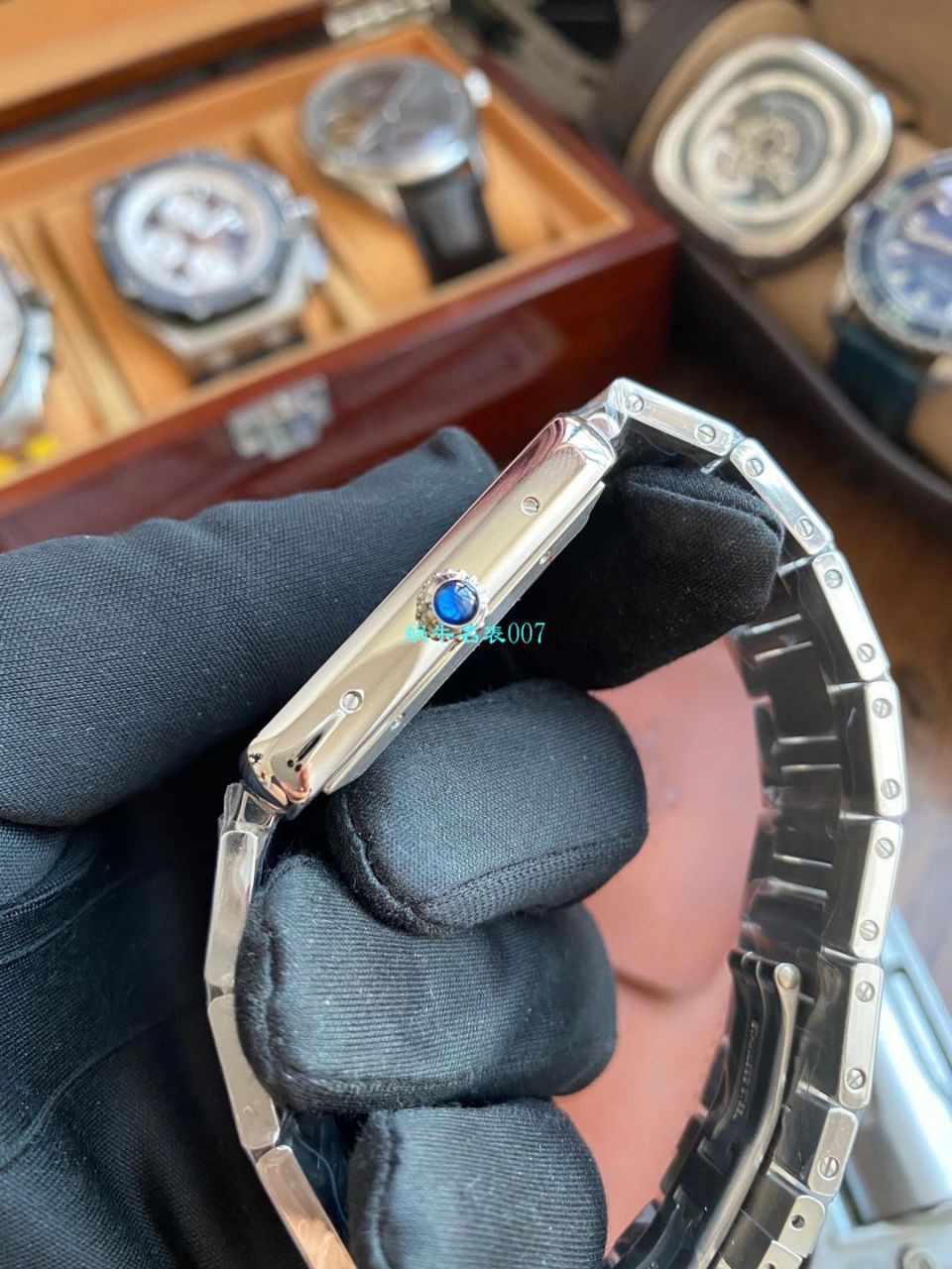 V9 Factory  Cartier  坦克 High quality  Replica Watches W5200027 wrist watches  / K312