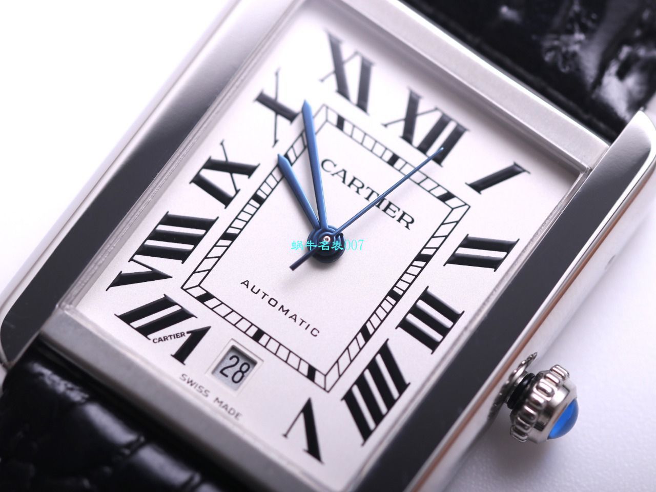V9 Factory  Cartier  坦克 High quality  Replica Watches W5200027 wrist watches  / K312