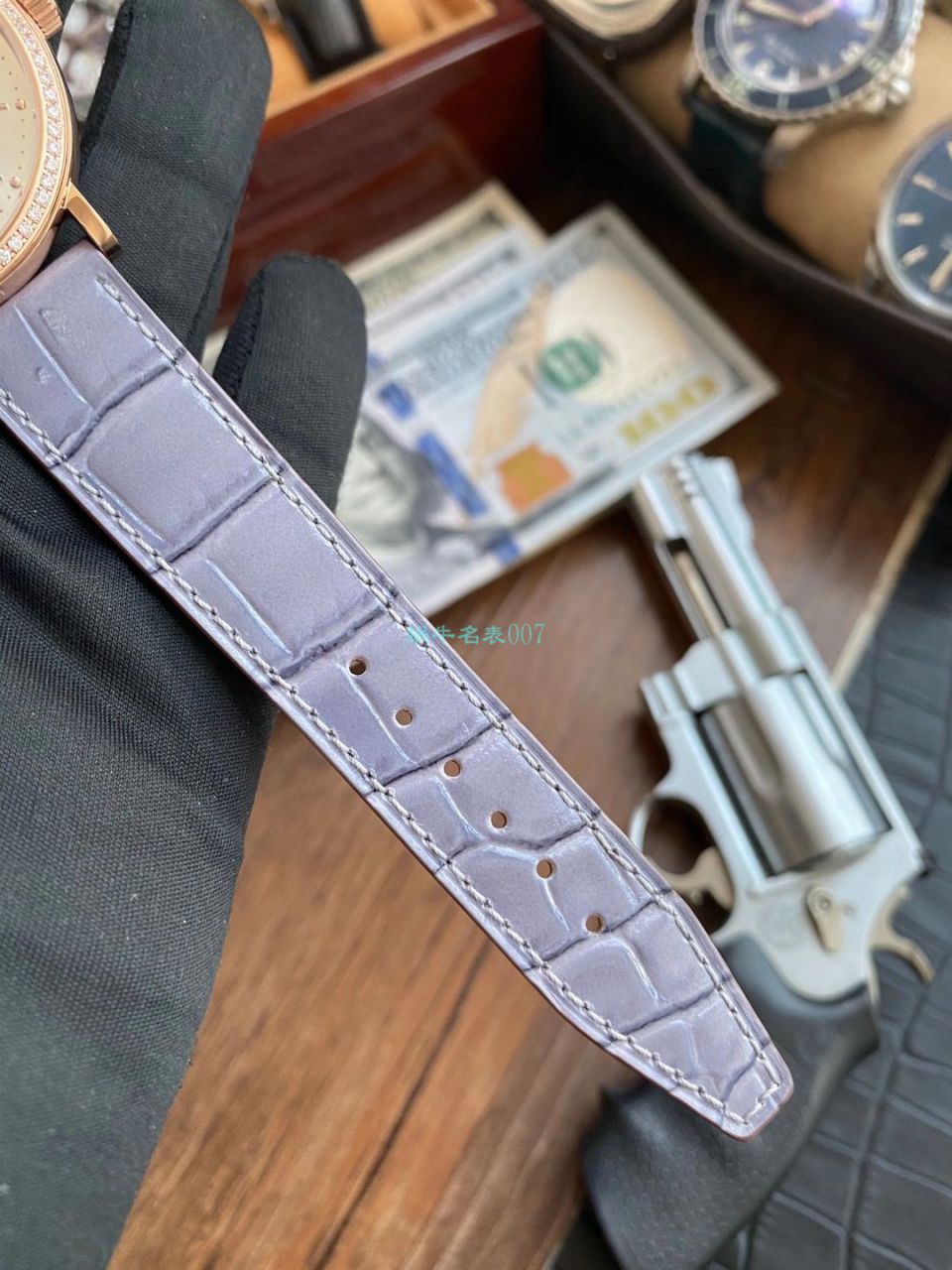【 top  Replica 表在哪个网站买靠谱】V7 Factory  Replica  IWC IWC柏涛菲诺系列IW458107女表 / WG588