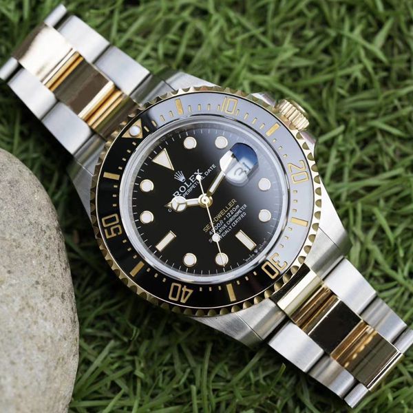 GMF包金单黄 Rolex 海使型系列 Replica m126603-0001 wrist watches 