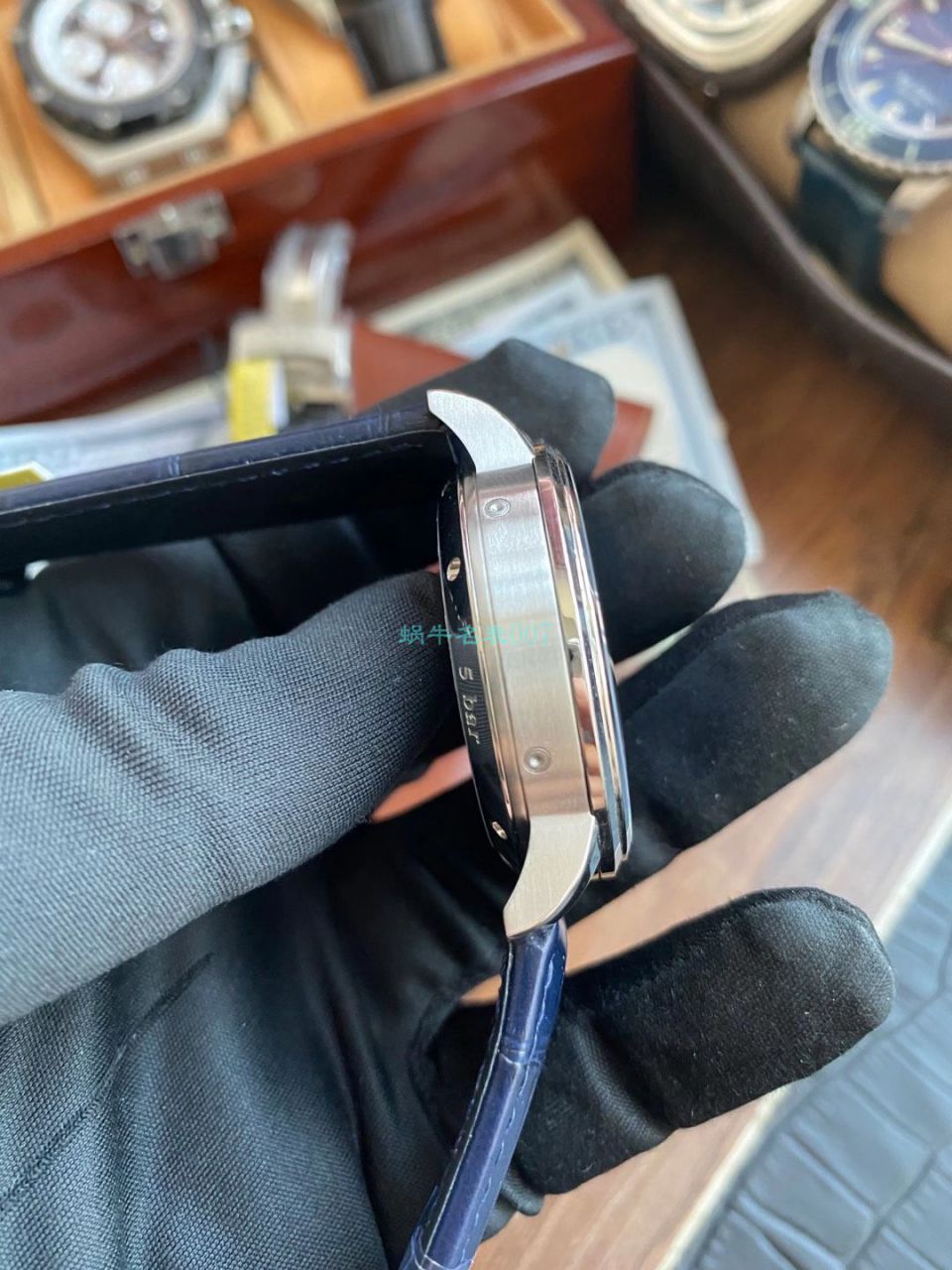 【视频最大的 Replica Watches 网站】V9 Factory glashuette original原创议员月相100-04-05-12-30 wrist watches  / GLA069