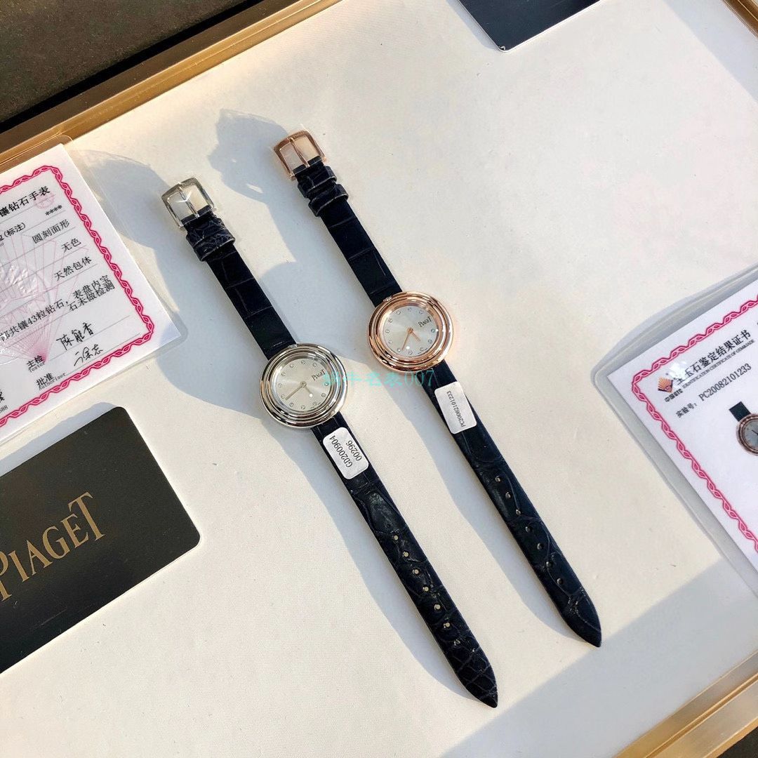  TOP 真钻 copy customized  Piaget POSSESSION女装G0A43080，G0A44081（玫瑰金） wrist watches  / PT031