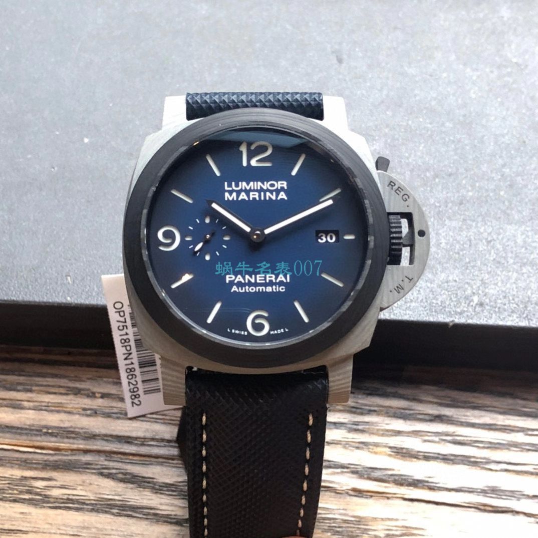 【  Replica Watches 哪个 Factory  Best 】VS Factory  Replica  Panerai LUMINOR烟熏蓝PAM01663，PAM1663 wrist watches  / VSPAM1663