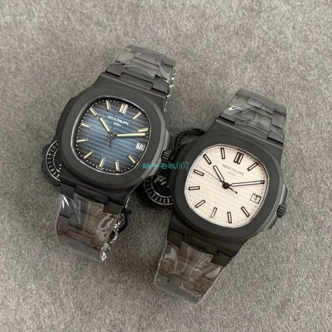 PPF Factory V4 DCL版(金刚石碳涂层 watchcase )真正意义上的 PATEK PHILIPPE 超级 Nautilus  / BD351