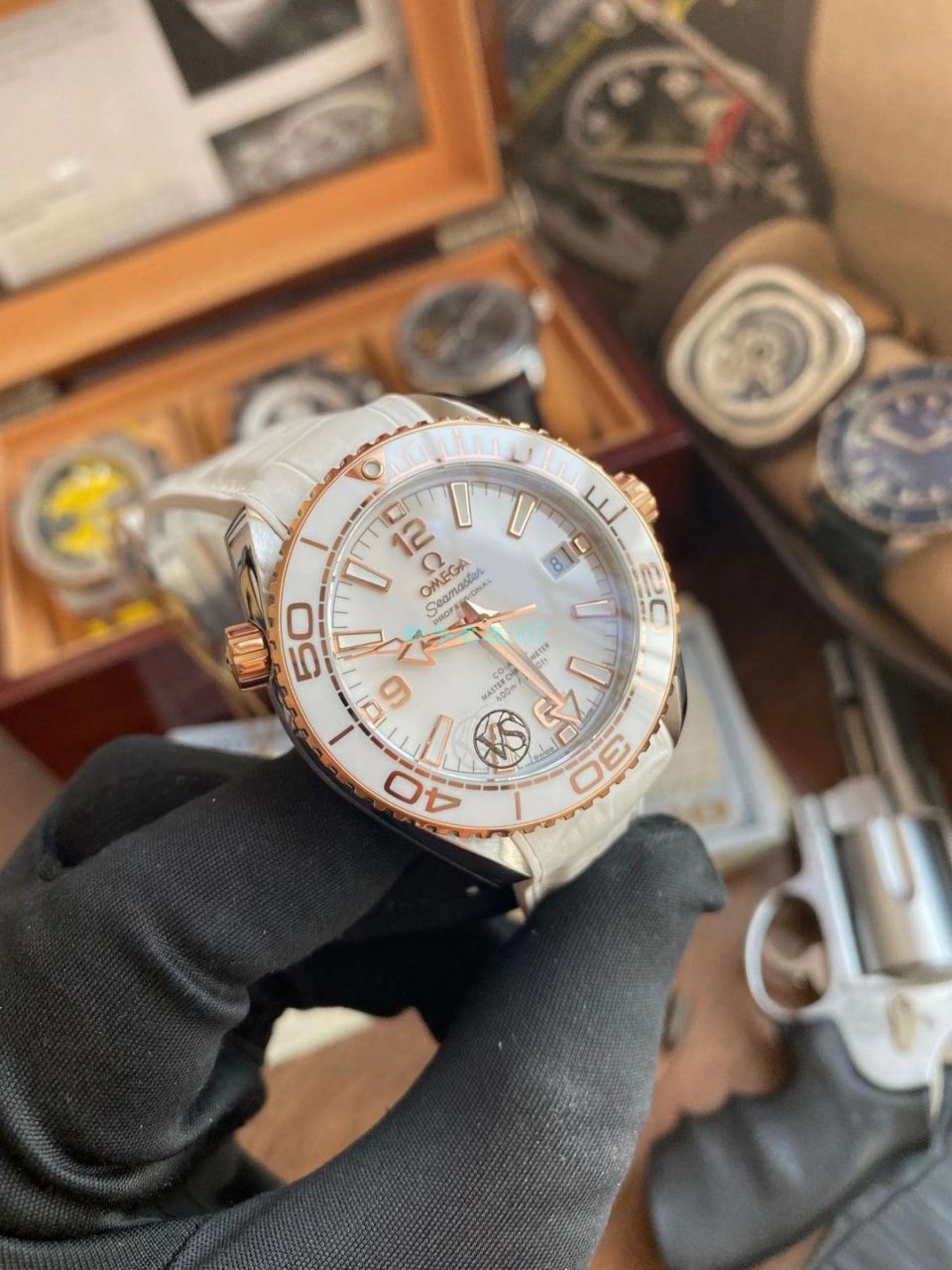 【 Video analysis 】VS Factory  Perfect  Replica Watches 官网OMEGA Seamaster 系列215.23.40.20.04.001 wrist watches  / VS768