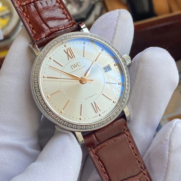 V7 Factory  IWC 柏涛菲诺 top  Replica Copy 女士 Watches IW458103 wrist watches 