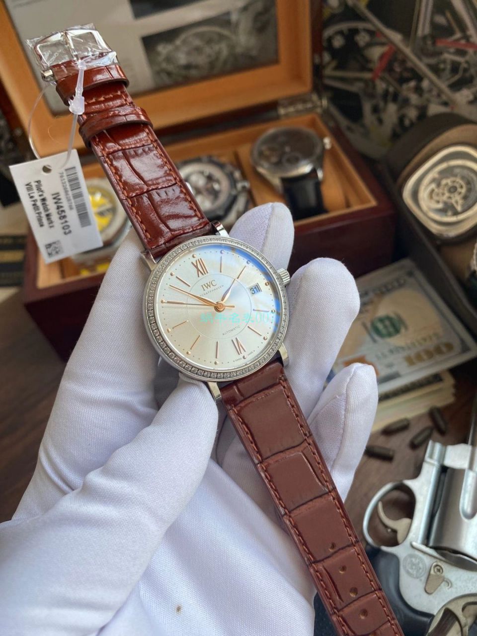 V7 Factory  IWC 柏涛菲诺 top  Replica Copy 女士 Watches IW458103 wrist watches  / WG589