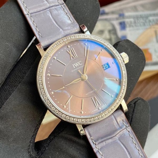 V7 Factory 官网 IWC  Replica Copy 柏涛菲诺女款IW458104 wrist watches 