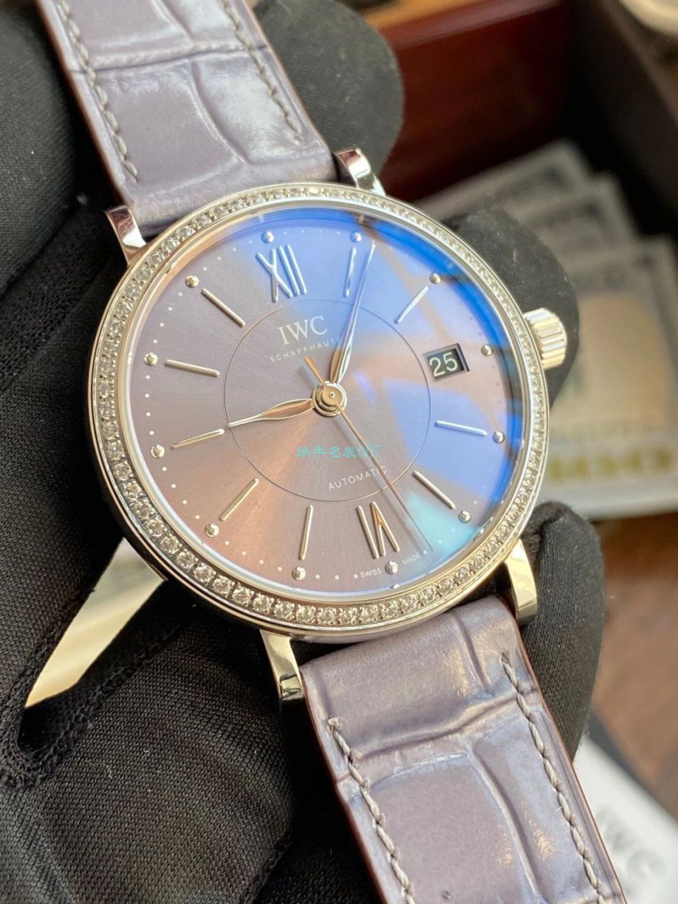 V7 Factory 官网 IWC  Replica Copy 柏涛菲诺女款IW458104 wrist watches  / WG590