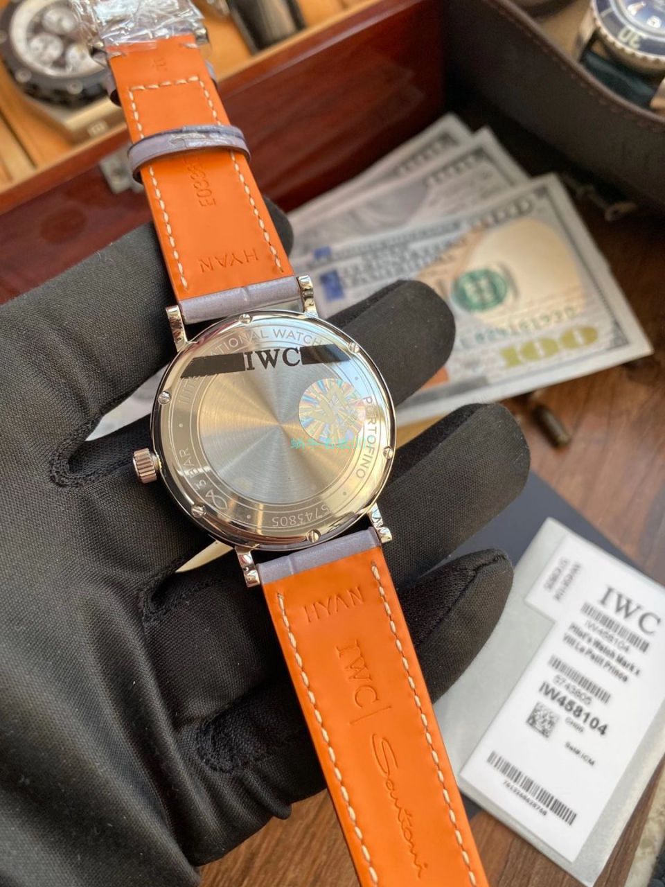 V7 Factory 官网 IWC  Replica Copy 柏涛菲诺女款IW458104 wrist watches  / WG590