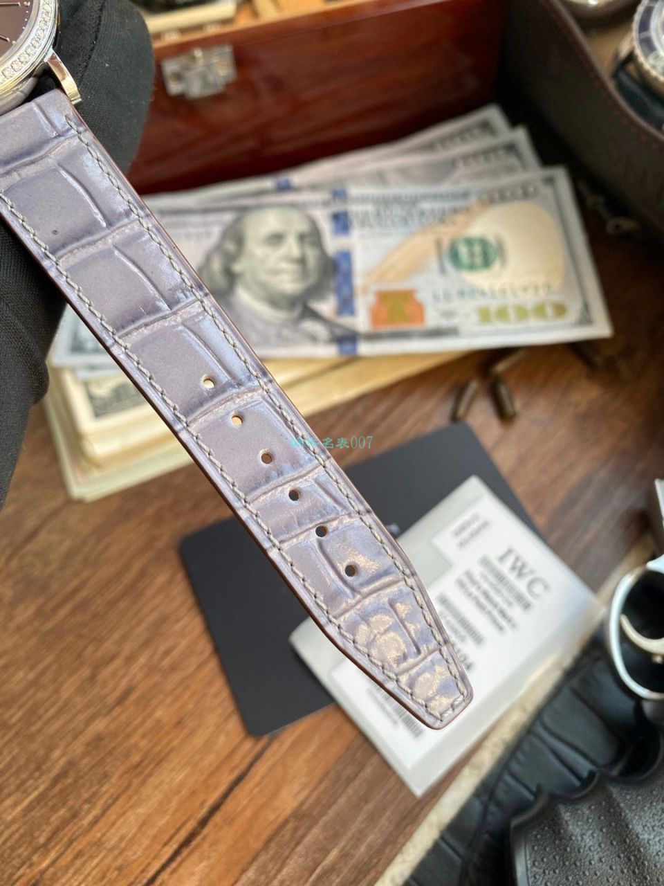 V7 Factory 官网 IWC  Replica Copy 柏涛菲诺女款IW458104 wrist watches  / WG590