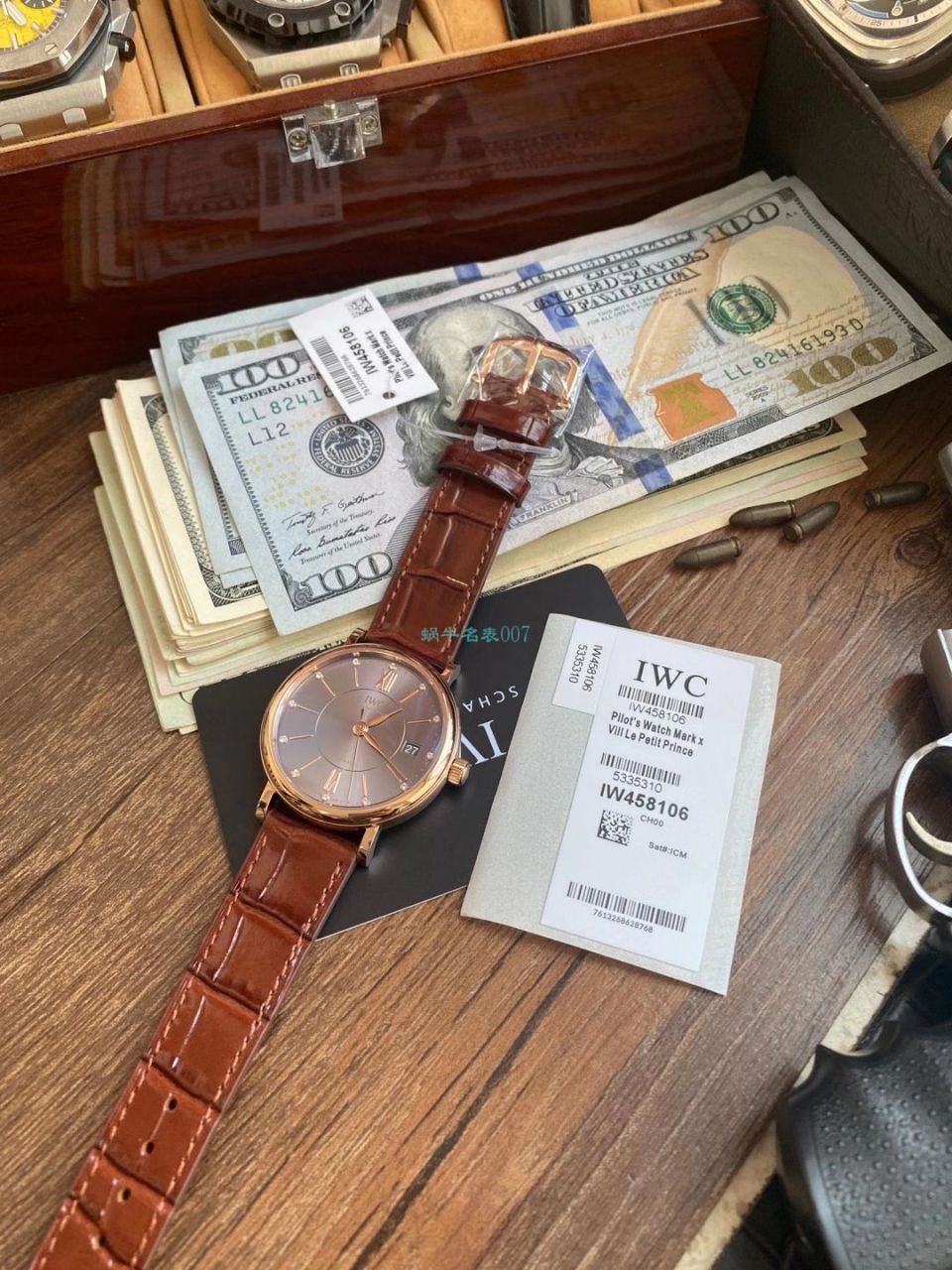 V7 Factory  IWC 柏涛菲诺系列 Perfect  Replica Copy IW458106女士 wrist watches  / WG591