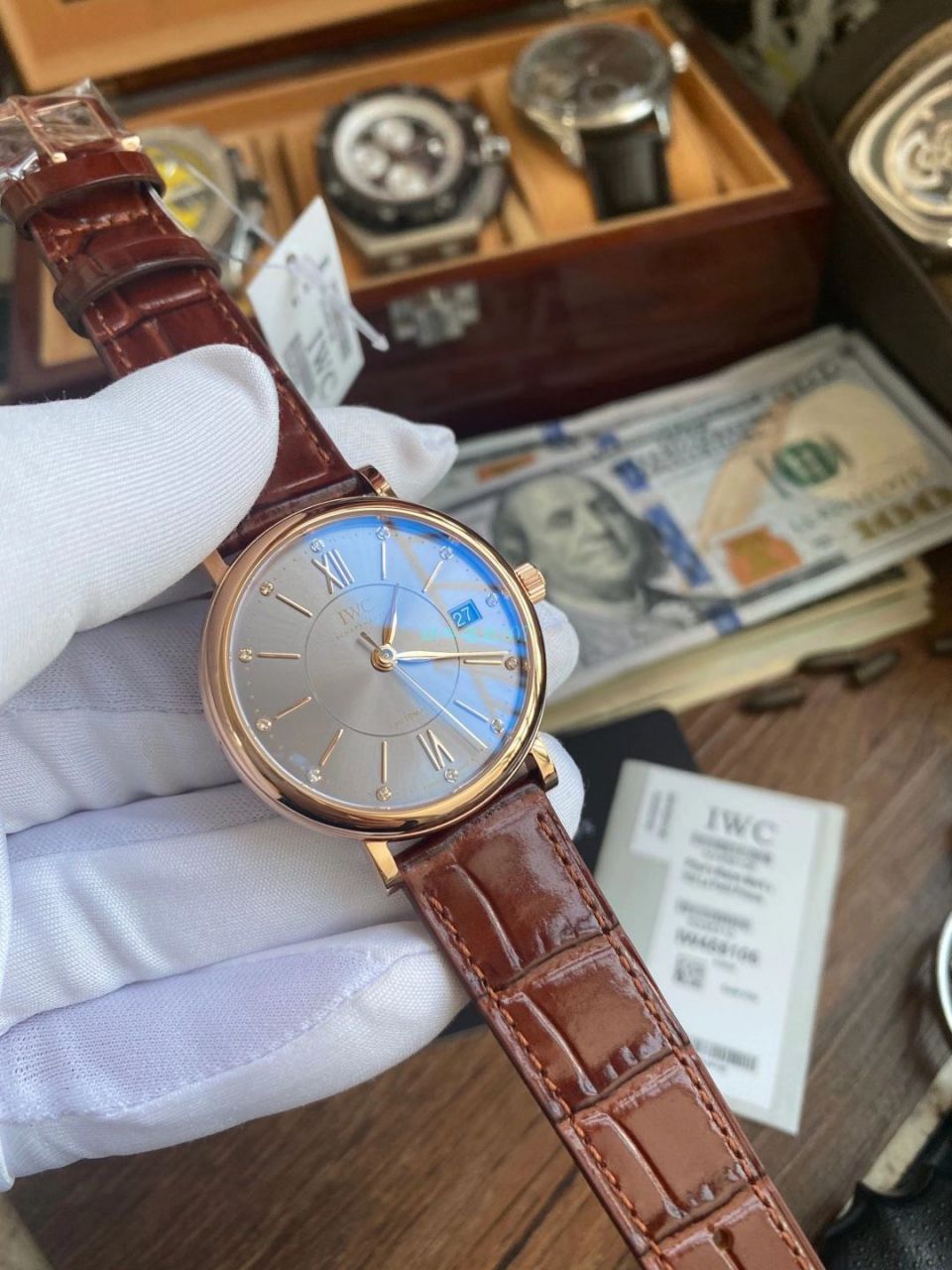 V7 Factory  IWC 柏涛菲诺系列 Perfect  Replica Copy IW458106女士 wrist watches  / WG591
