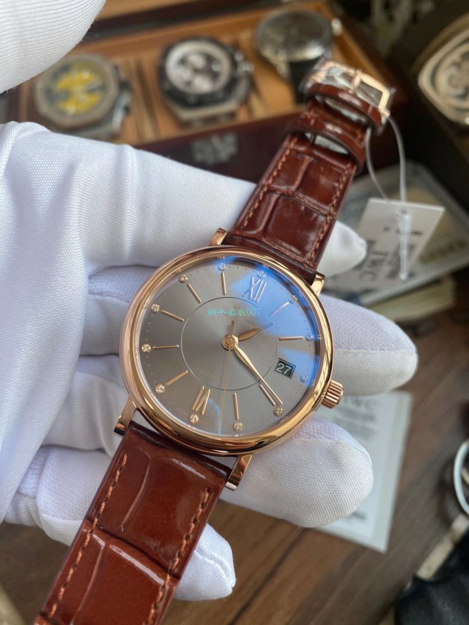V7 Factory  IWC 柏涛菲诺系列 Perfect  Replica Copy IW458106女士 wrist watches  / WG591